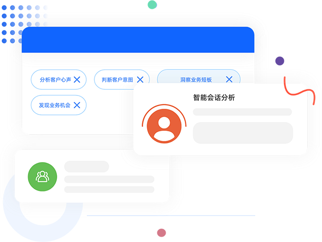 智能管理分析<br>挖掘客户需求，完善团队绩效
